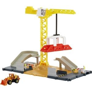 Matchbox Action Drivers Construction Site Playset with Crane